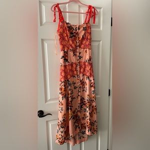 Free People Floral Maxi Dress, size 8